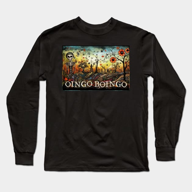 Oingo Boingo Long Sleeve T-Shirt by kruk